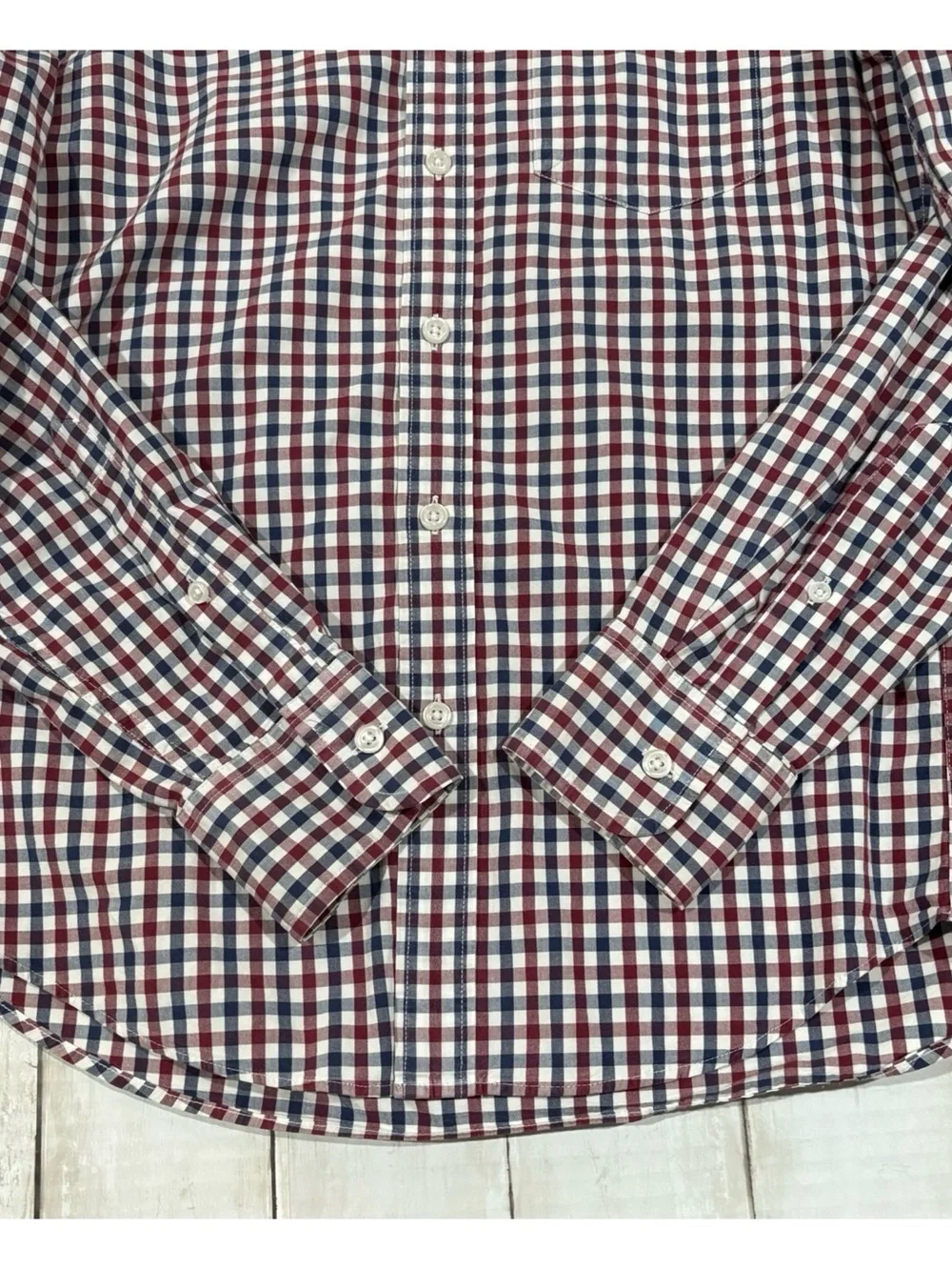 J. Crew Mercantile Flex Slim Fit Button Down Shirt Small